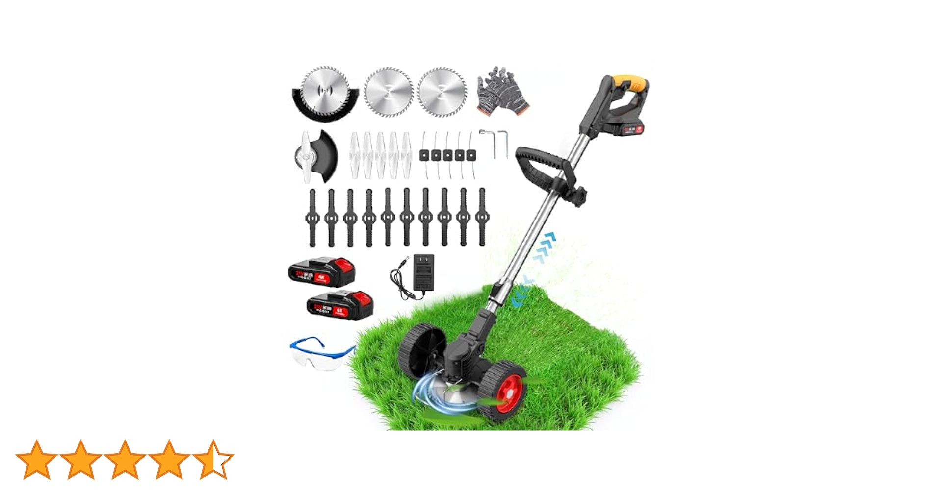 Amazon.co.jp: 草刈り機 充電式草刈り機 1880W高出力 21V 2